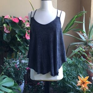 ❤️💋✨ Charcoal grey spaghetti strap top✨💋❤️